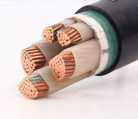 1000 فولت الجهد المنخفض 5 الأساسية 120 مم 150 مم 185 مم 240 مم 300 مم النحاس XLPE معزول PVC مغمد كبل طاقة تحت الأرض موتيكور