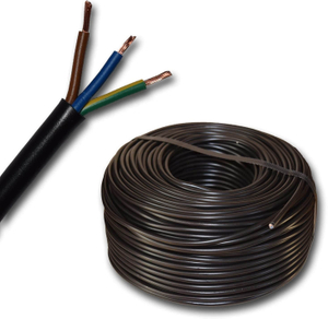 الصين 300 / 500V 3cx2.5mm كابل سلك مرن 3 كور 2.5 مم PVC معزول PVC مغمد متعدد النواة كابل مرن